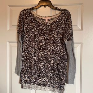 Cheetah print top